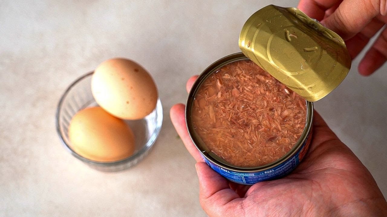 Имате ли КОНСЕРВА и Две Яйца? Толкова вкусна закуска не съм яла. Лесна и Проста рецепта!