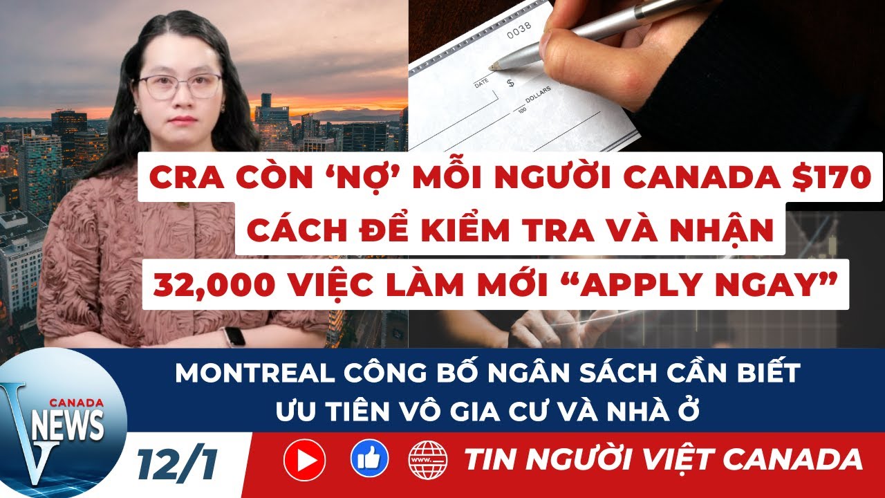 🔴 32,000 việc làm mới đang chờ 2026; Có nên đầu tư bất động sản tại Canada? - Tin Canada mới nhất
