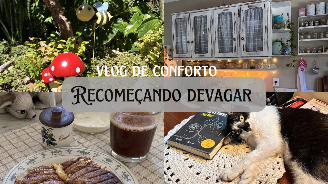 Recomeçando | café da manhã simples | Entre saudade e gratidão ☕️🐝