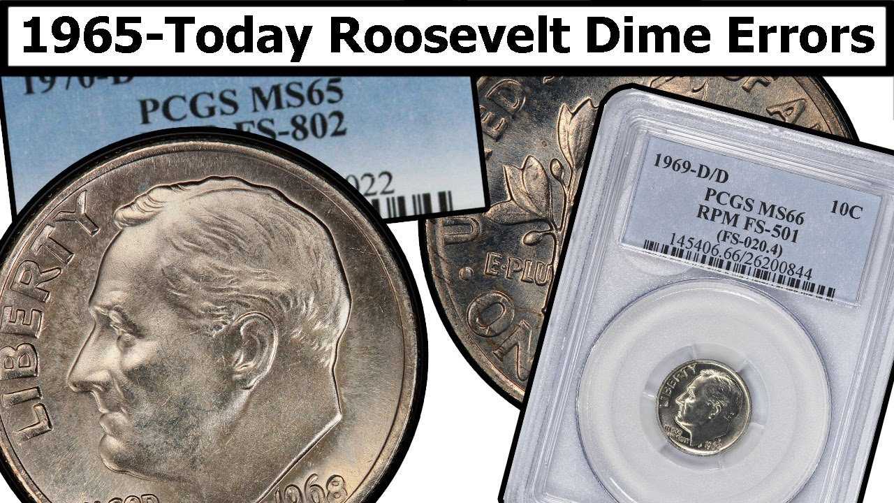 Clad Roosevelt Dime Errors & Varieties Complete Guide - Values & Clear Explanation