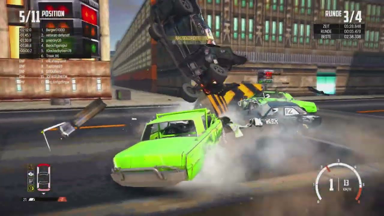 Wreckfest Crash Compilation #3