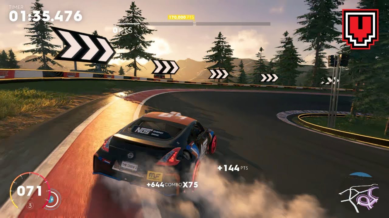 The Crew 2 - Dominion Forsberg #6 Lakeside drift race - Ace difficulty - 718,080 points