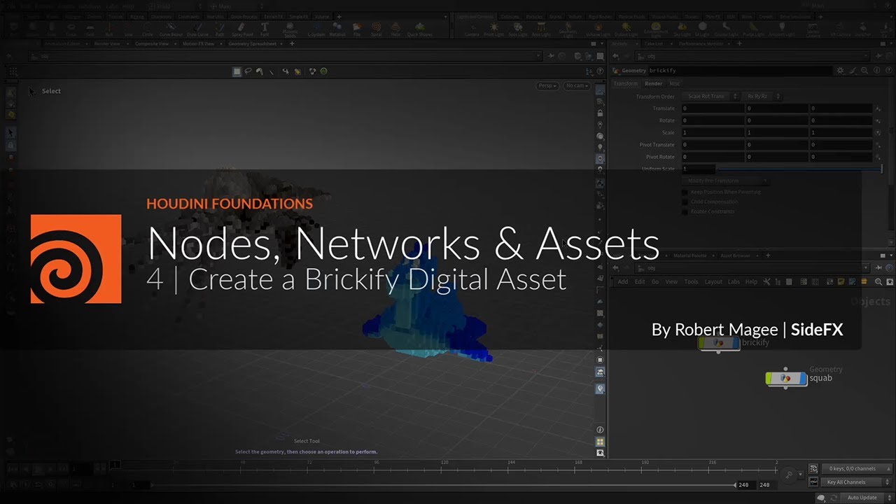 H20.5 Foundations | Nodes, Networks & Assets 4 | Create a Brickify Digital Asset