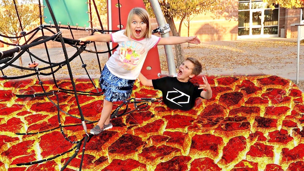 LAVA MONSTER AT A PARK!!!