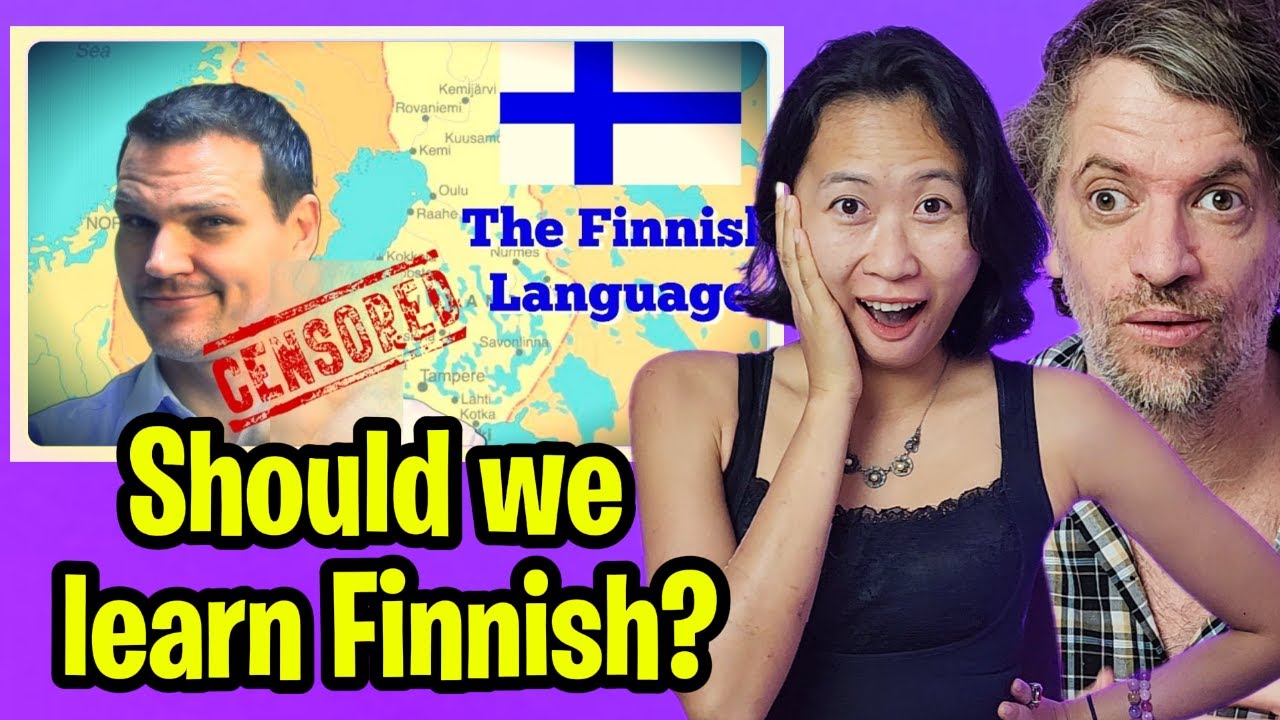 Thai-Canadian Couple Reacts to the Finnish Language 🇫🇮