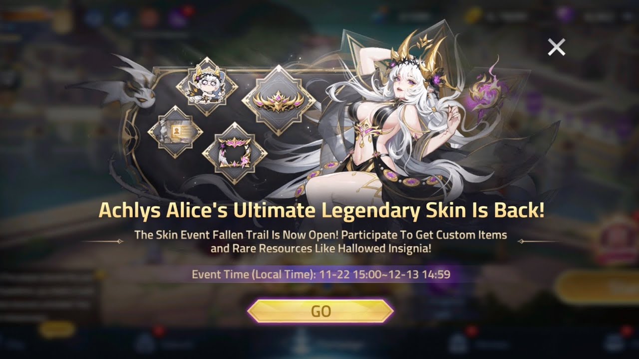 ML: Adventure | Achlys Alice's Ultimate Legendary Skin Is Back!!! by Pluto»