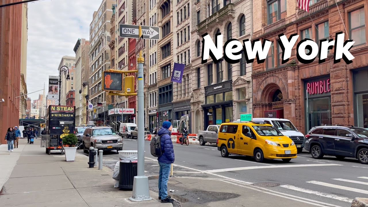 Walking Through The Streets Of New York - Manhattan Virtual Tour