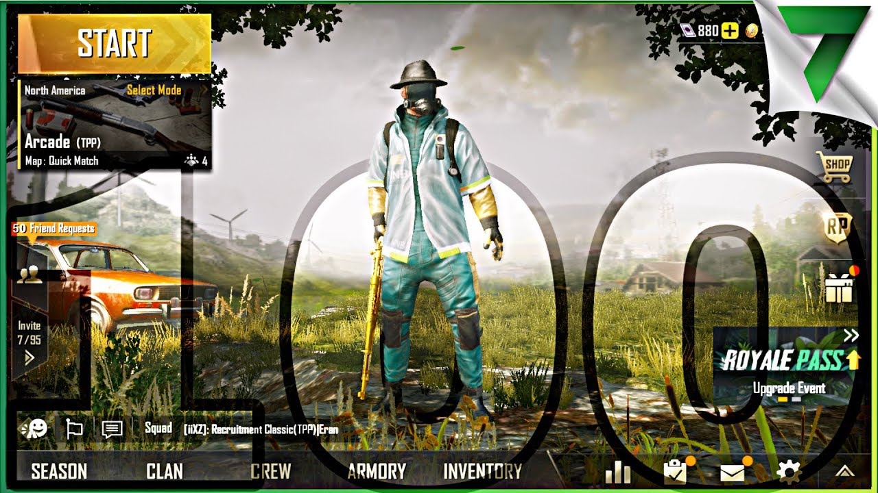 RANK 100 Royale Pass Season 3 GRIND!! | PUBG Mobile