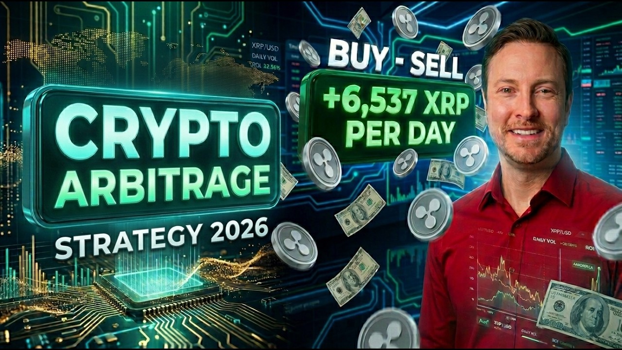 XRP Arbitrage: How to Trade Ripple & Make Money Fast | Easy Crypto Arbitrage Strategy 2026 beginners