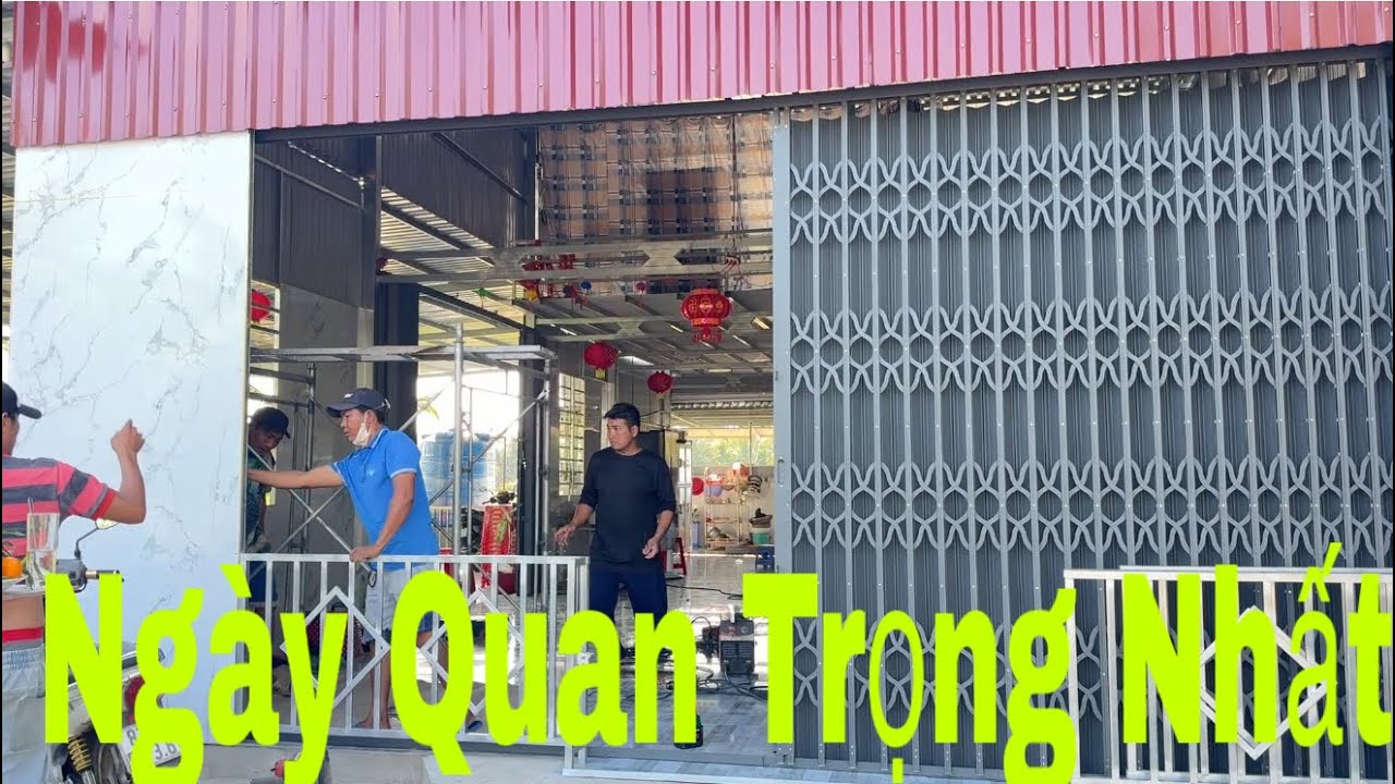 Đã Lắp Xong Hai Cánh Cửa Thấy Rất Đẹp Mắt l #TĐVLOG 