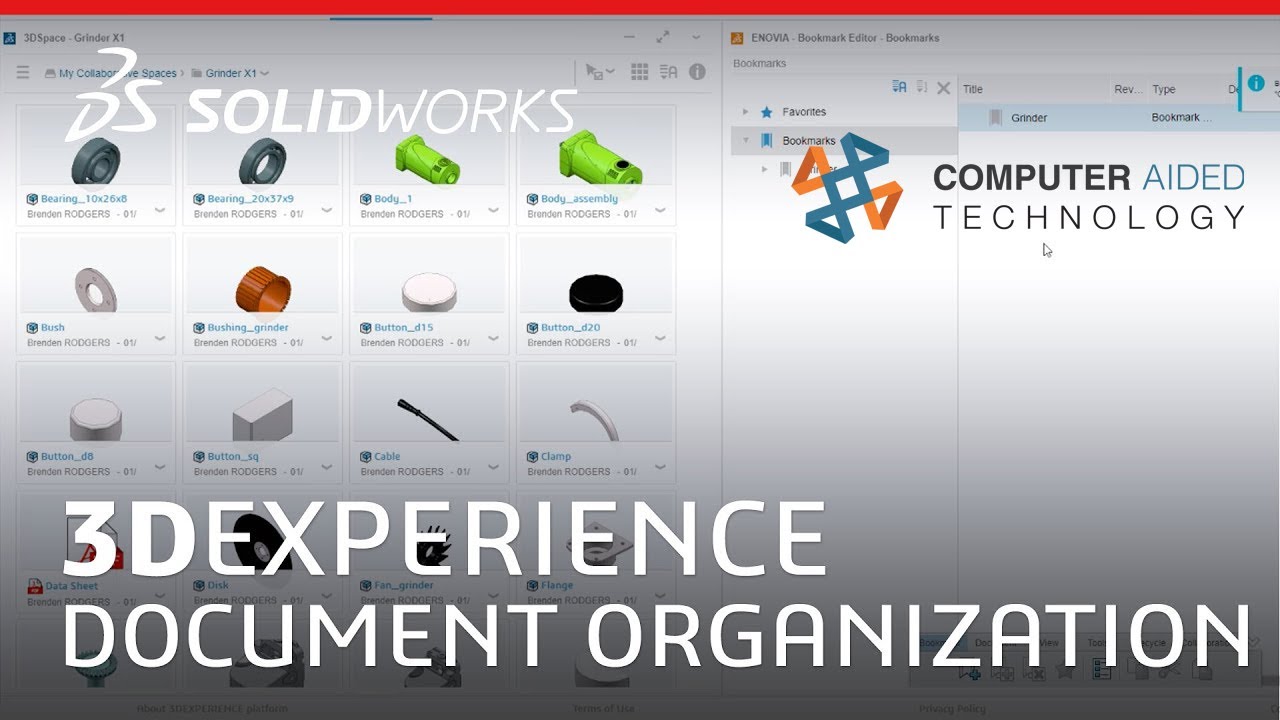 Organize Designs and Supporting Data on the 3DEXPERIENCE Platform