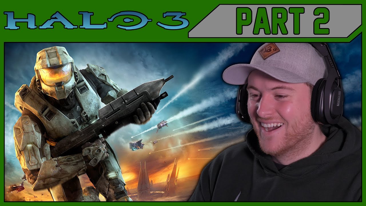 Royal Marine Plays HALO 3 For The First Time! Part 2!
