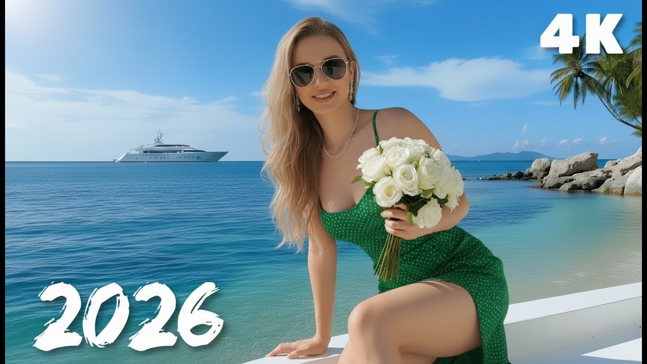 Silent Ocean Dreams 🌊 Smooth Deep House Night Mood 4K UHD 2026 | Deep Sea Calm