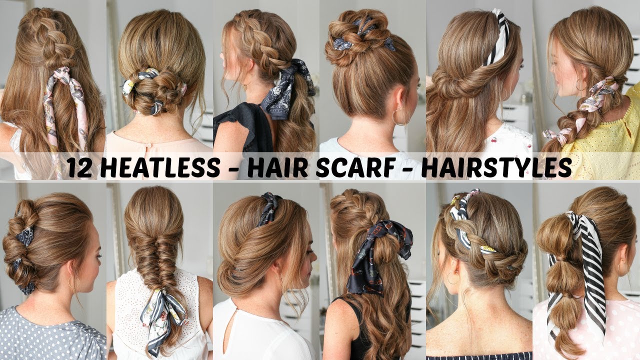 12 Hair Scarf Hairstyles | Back to School | Missy Sue