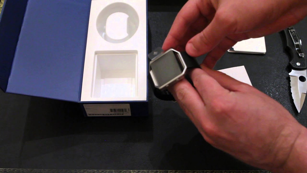 Fitbit Blaze Unboxing