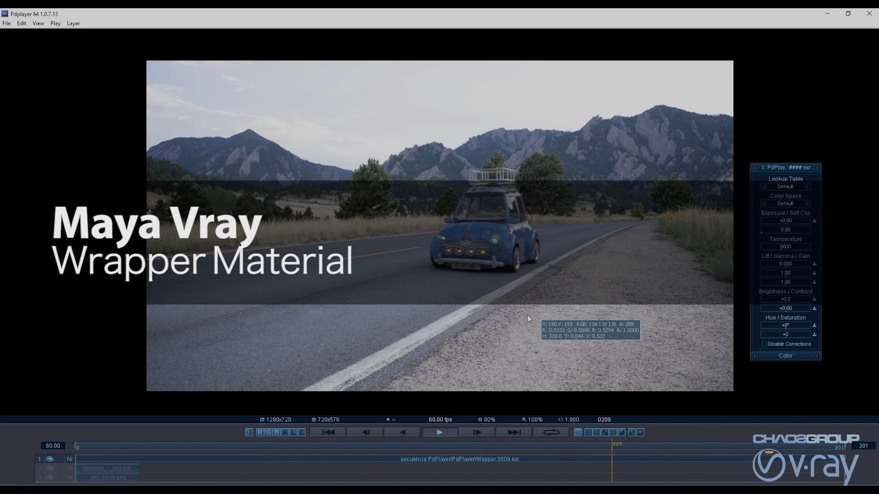 Maya vray wrapper material