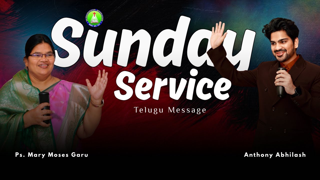 Live Worship Service | Pastor P. Mary Moses Garu | Join Us Live!