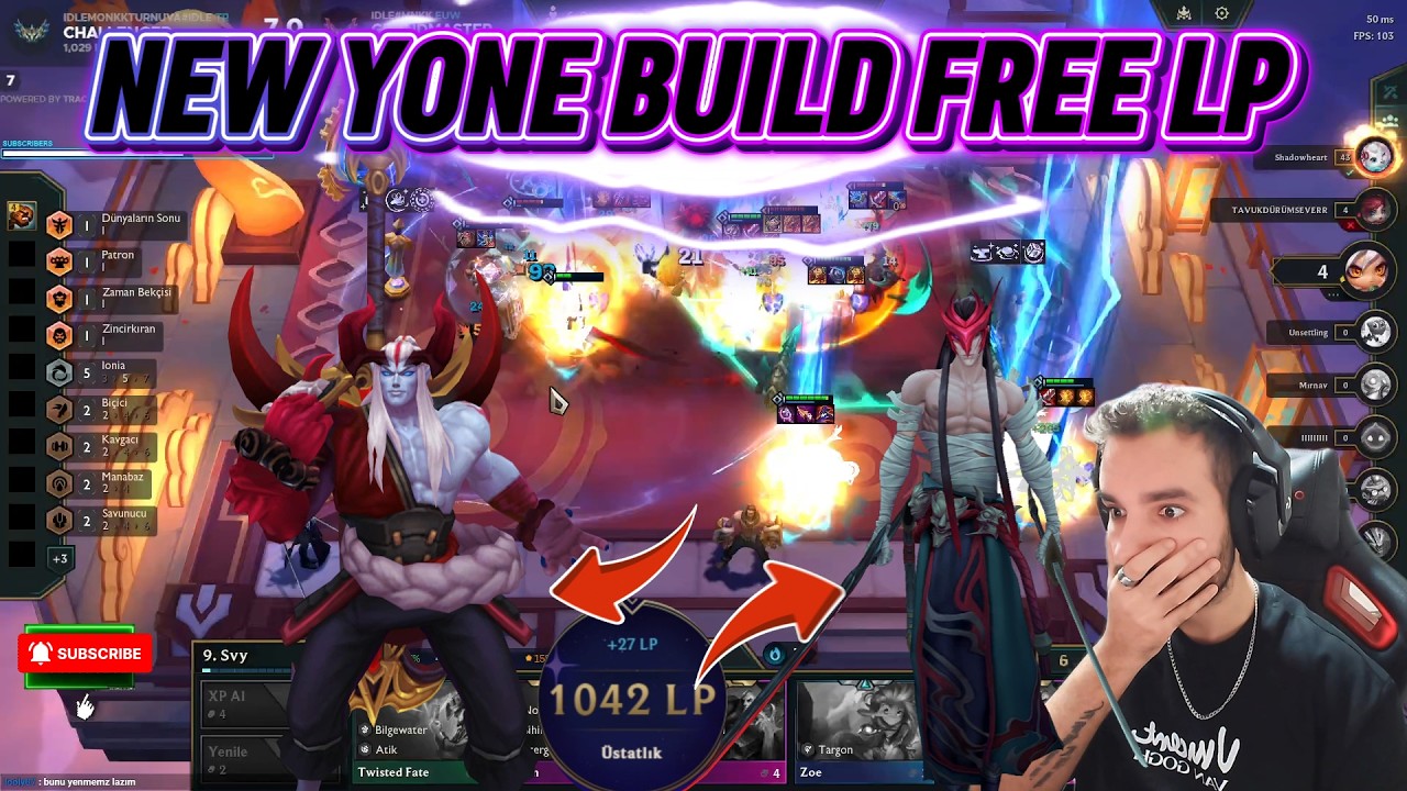 NEW YONE BUILD 16.6 YAMASININ EN KOLAY KOMPU | SET 16 TFT