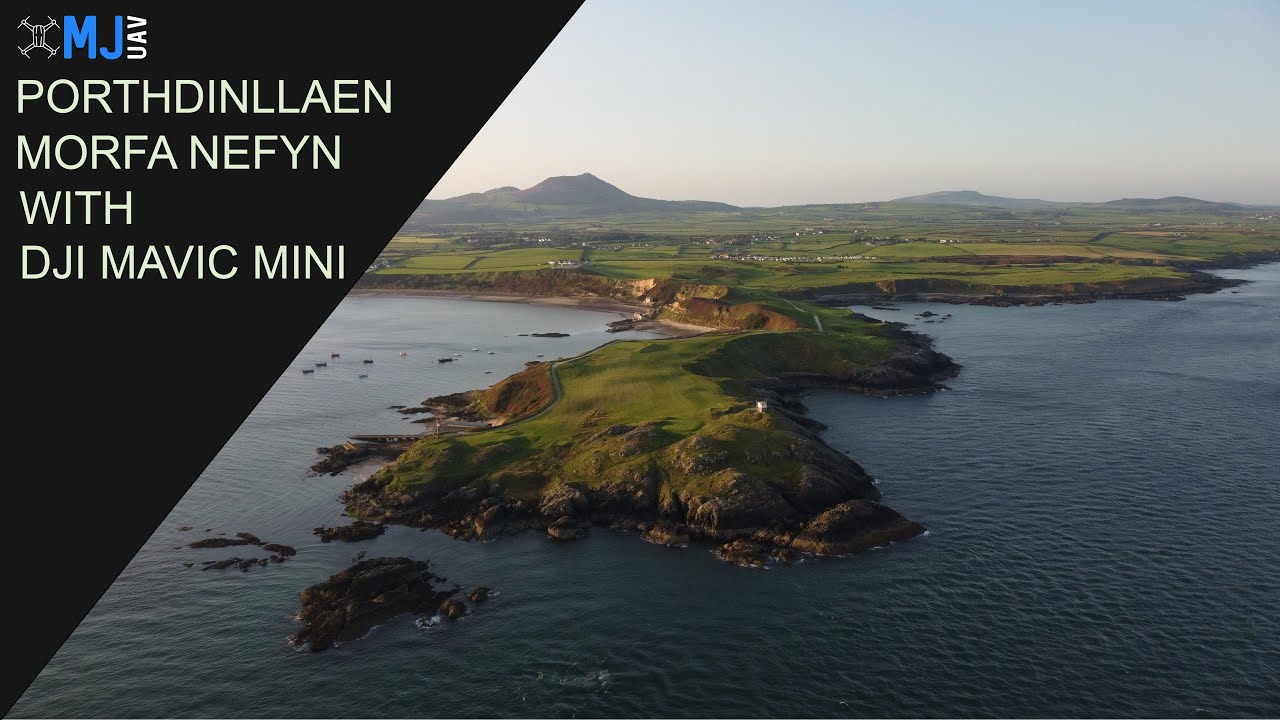 Porthdinllaen - Morfa Nefyn Drone Footage - DJI Mavic Mini