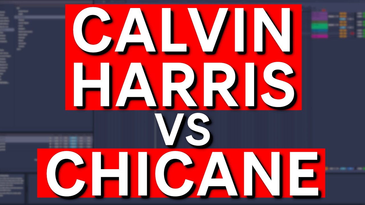 Did Calvin Harris Steal Chicane's Riff???