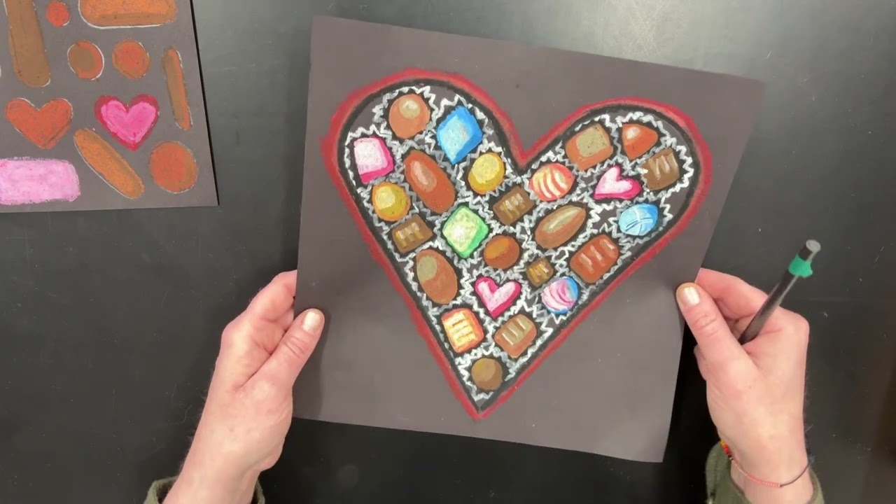 Box of Chocolates - Step 1 - Drawing the shapes