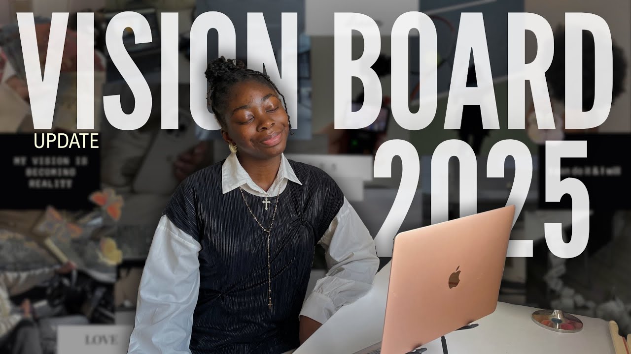 MON VISION BOARD 2025 UPDATE (objectifs atteints ?)