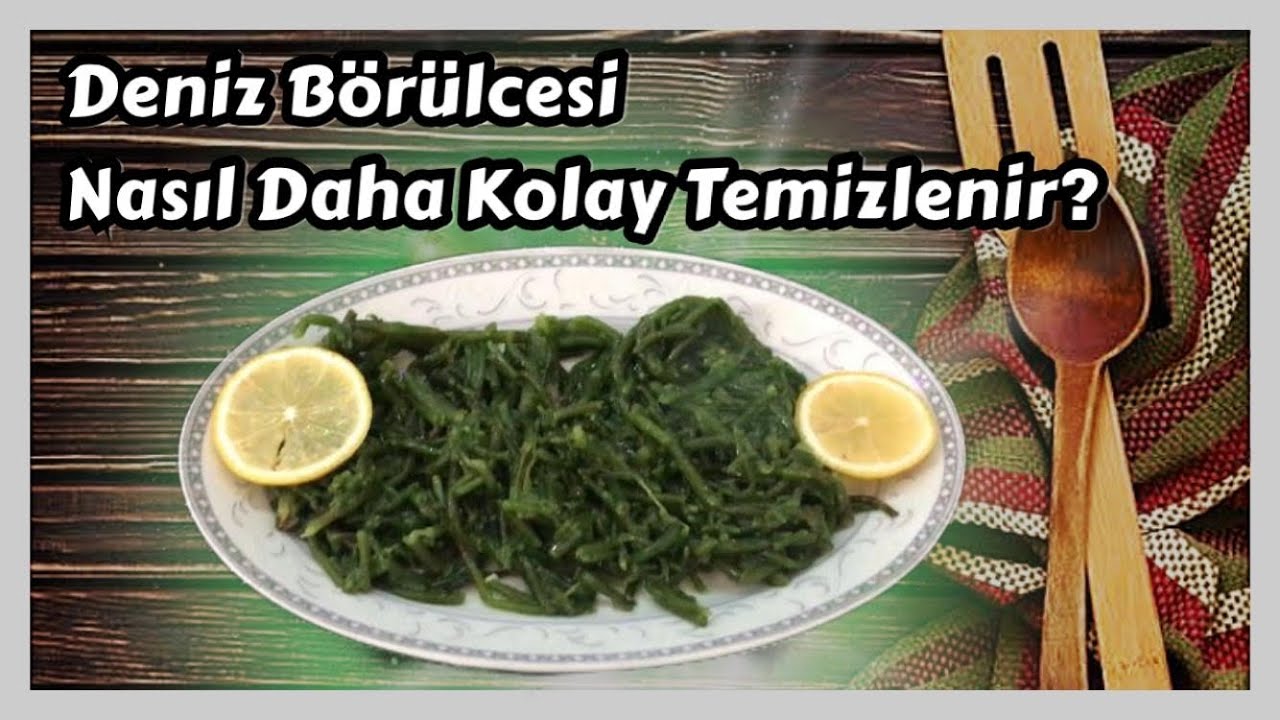Deniz börülcesi nasıl daha kolay temizlenir ? (MUHTEŞEM TARİF)