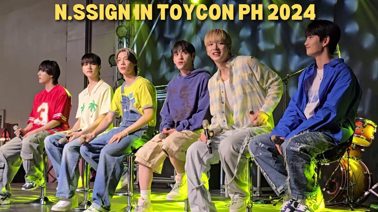 N.SSIGN KPOP PRESSCON IN TOYCON 2024 PHILIPPINES