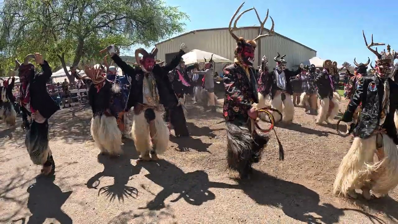 Gran kermes en valley center Danza de los Diablos