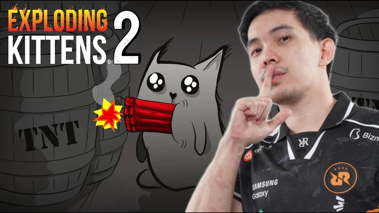 MENJAUHLAH KALIAN WAHAI KUCING2 KANG BOM WKWK!! EXPLODING KITTENS 2