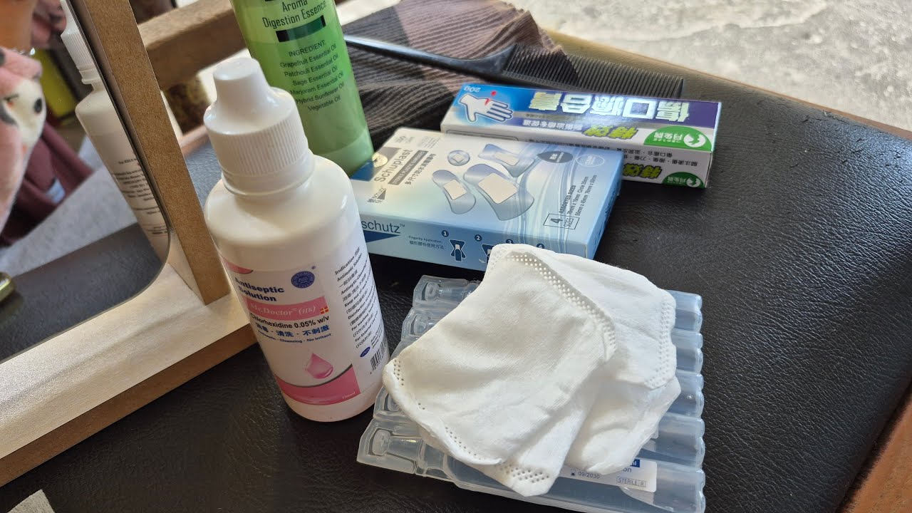 Cuci Luka Pakai  Antiseptic Solution  Dari Mr.Doktor Hongkong