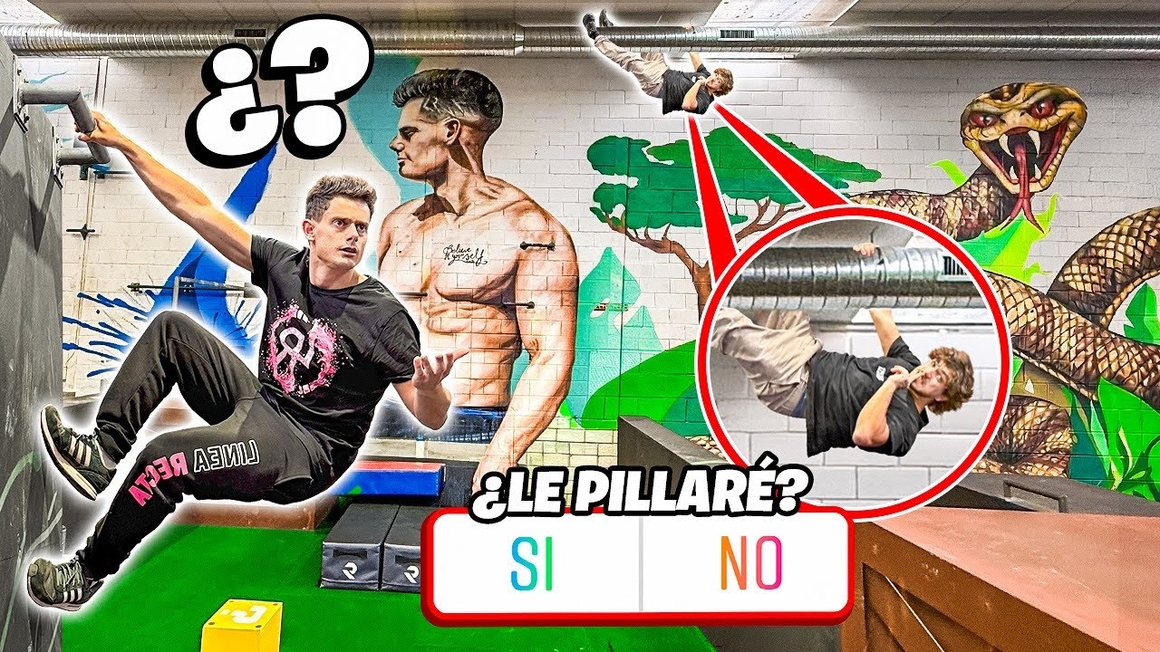 TORNEO LEGENDARIO de ESCONDITE PARKOUR en el GIMNASIO ÁLEX SEGURA⚠️ *MUY ÉPICO*