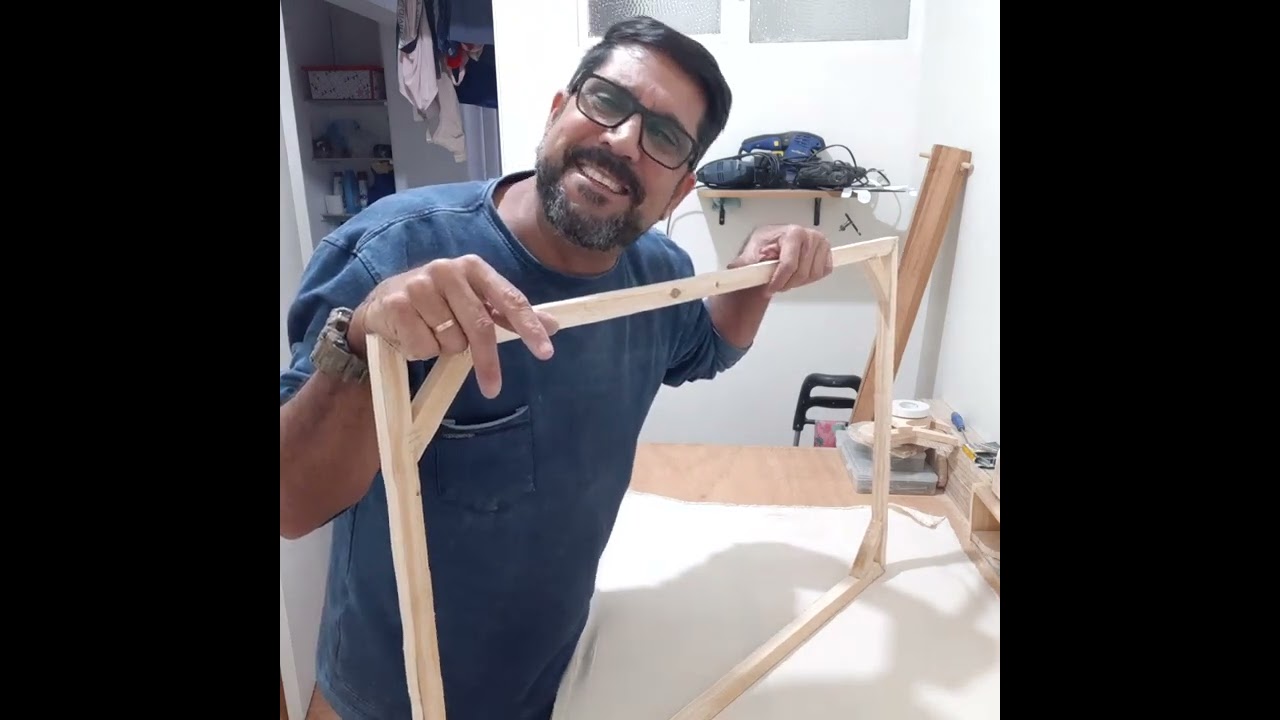 Faça uma moldura/chassi para quadro sozinho! Eu te ensino!!!