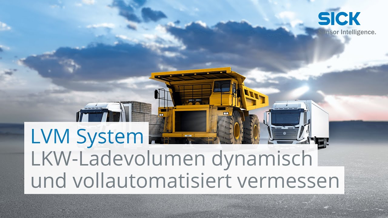 LVM System: LKW-Ladevolumen dynamisch und vollautomatisiert vermessen | SICK AG