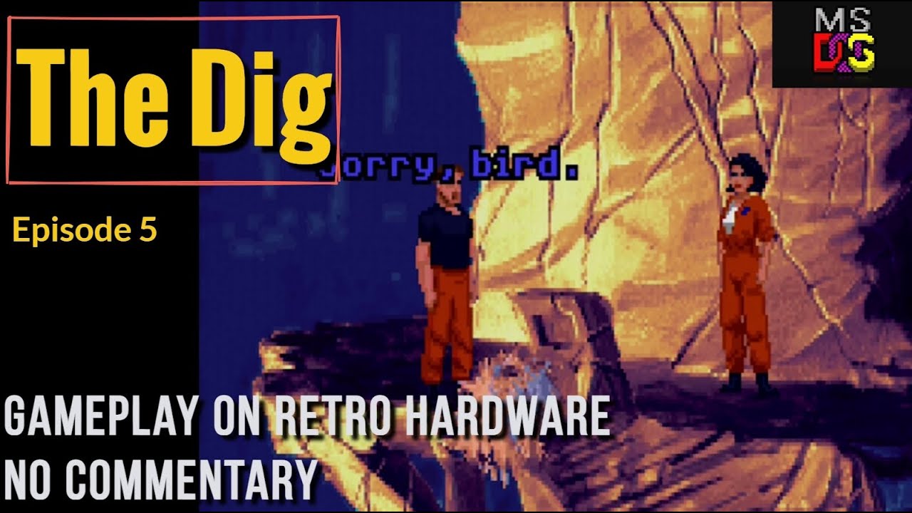 The Dig [Ep.5] - Retro PC Gameplay [AMD K5 PR166 -  MSDOS 6.22][No Commentary]