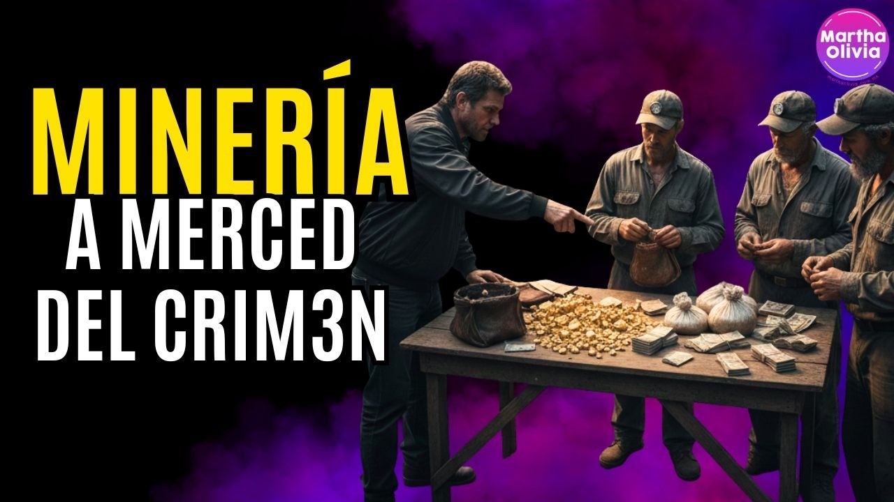 Del oro al peligro: cómo el crim3n organizado se apodera de la minería