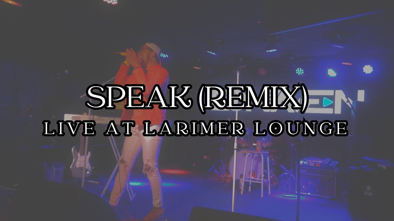 Speak (deckos Remix - Live at Larimer Lounge, 2/1/26) - Donaven