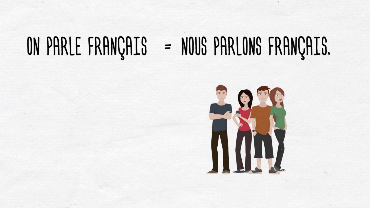 Le pronom ON en français