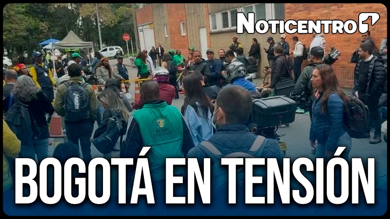 Bogot&aacute; paralizada por protestas afro reclamos por tierras y compromisos sin resolver | Canal 1
