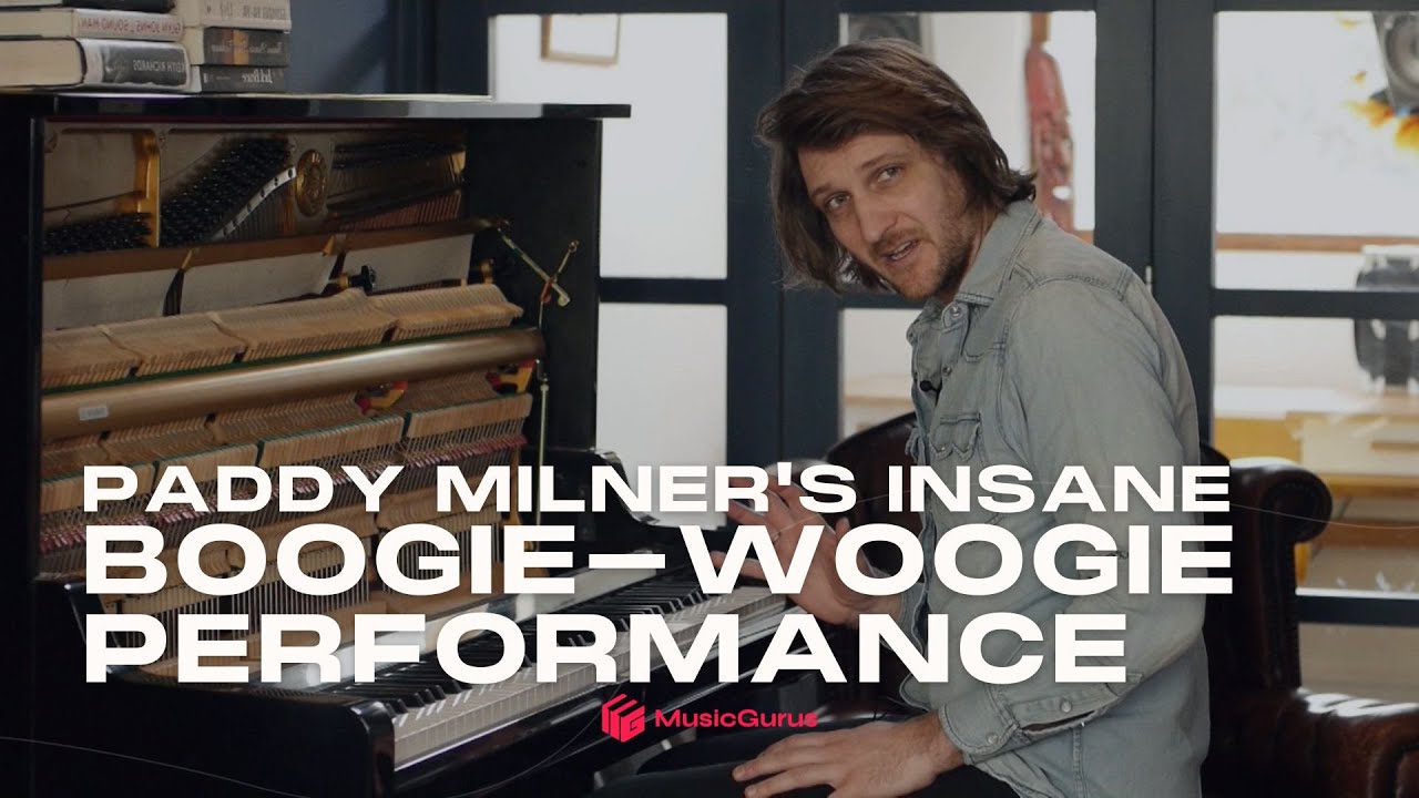Paddy Milner's Insane Boogie-Woogie Piano Performance