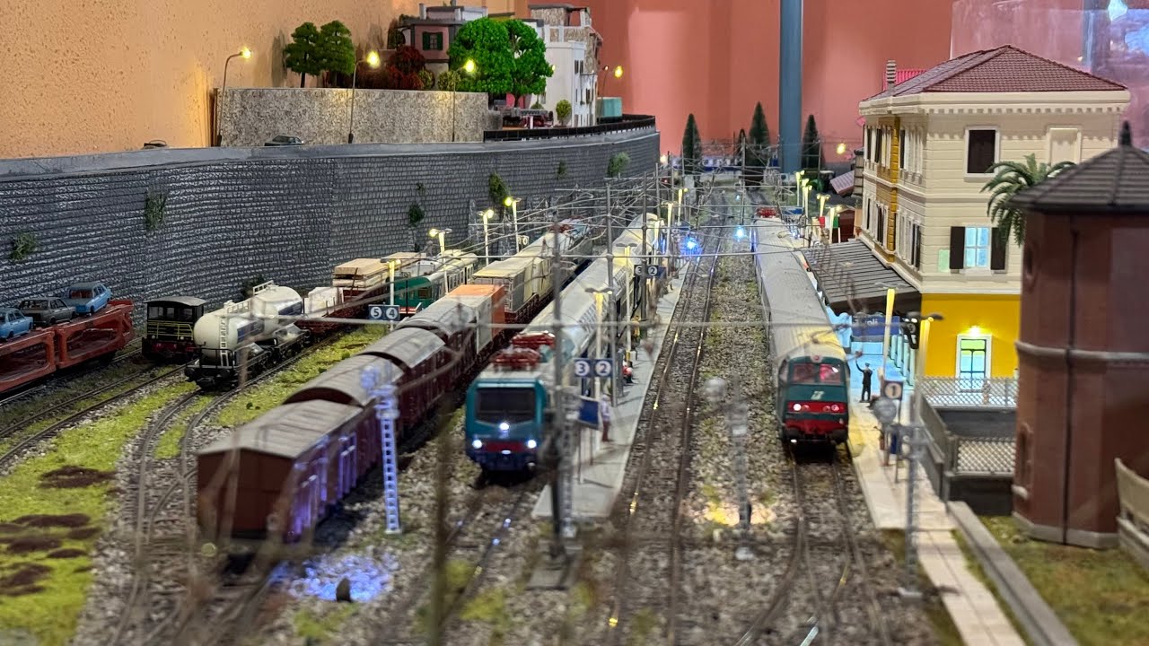 PLASTICO FERROVIARIO SCALA 1:87 / STAZIONE DI TIVOLI / COMPLETATO!