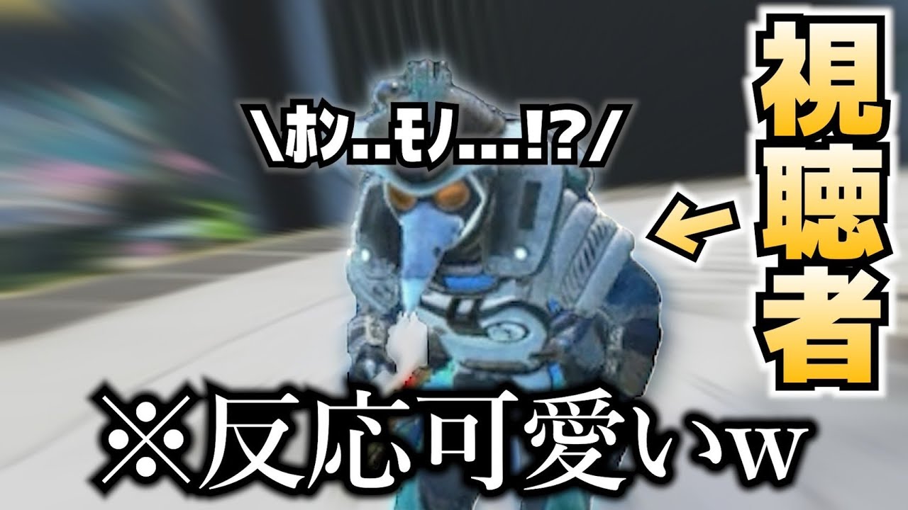 可愛い野良と平和にエペしてたら視聴者だったw【APEX】