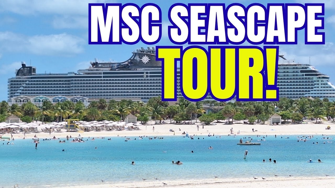 🌴 MSC Seascape Tour | Pools, Aurea Spa, Dining & More!