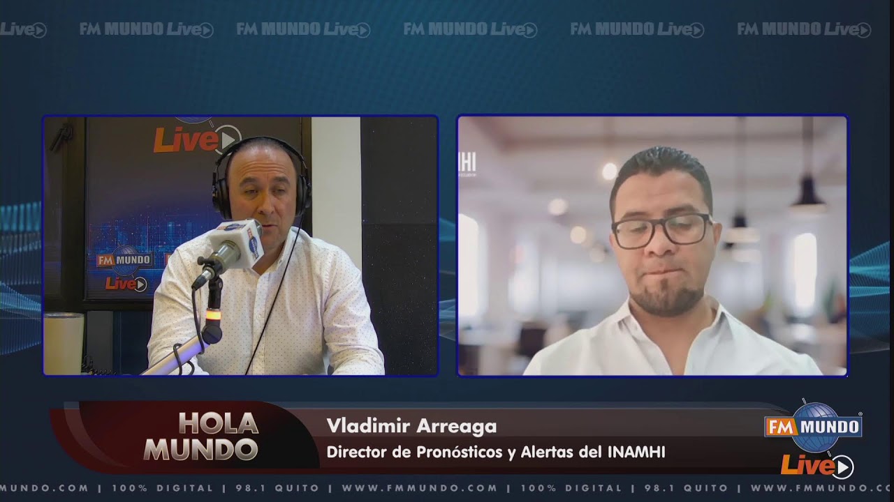 #HolaMundo I Conoce el pronóstico del tiempo para esta semana según el INAMHI.
