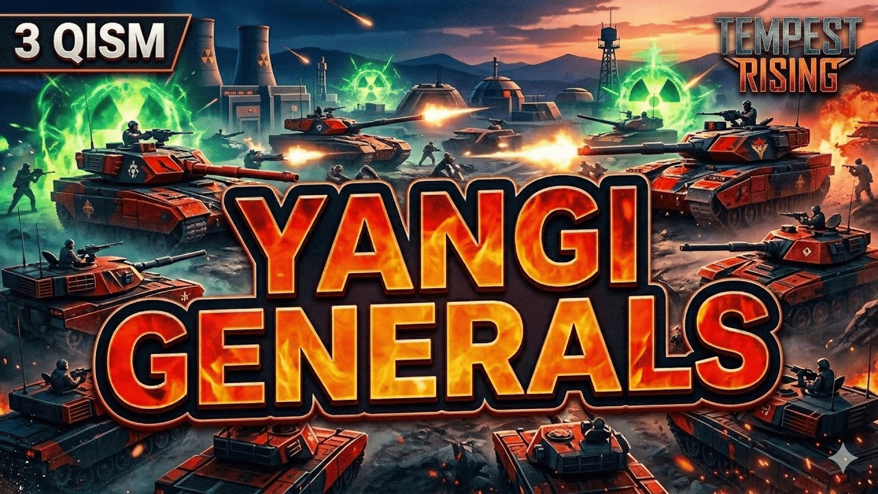 Tempest Rising - 3 Qism Yangi Generals / Strim