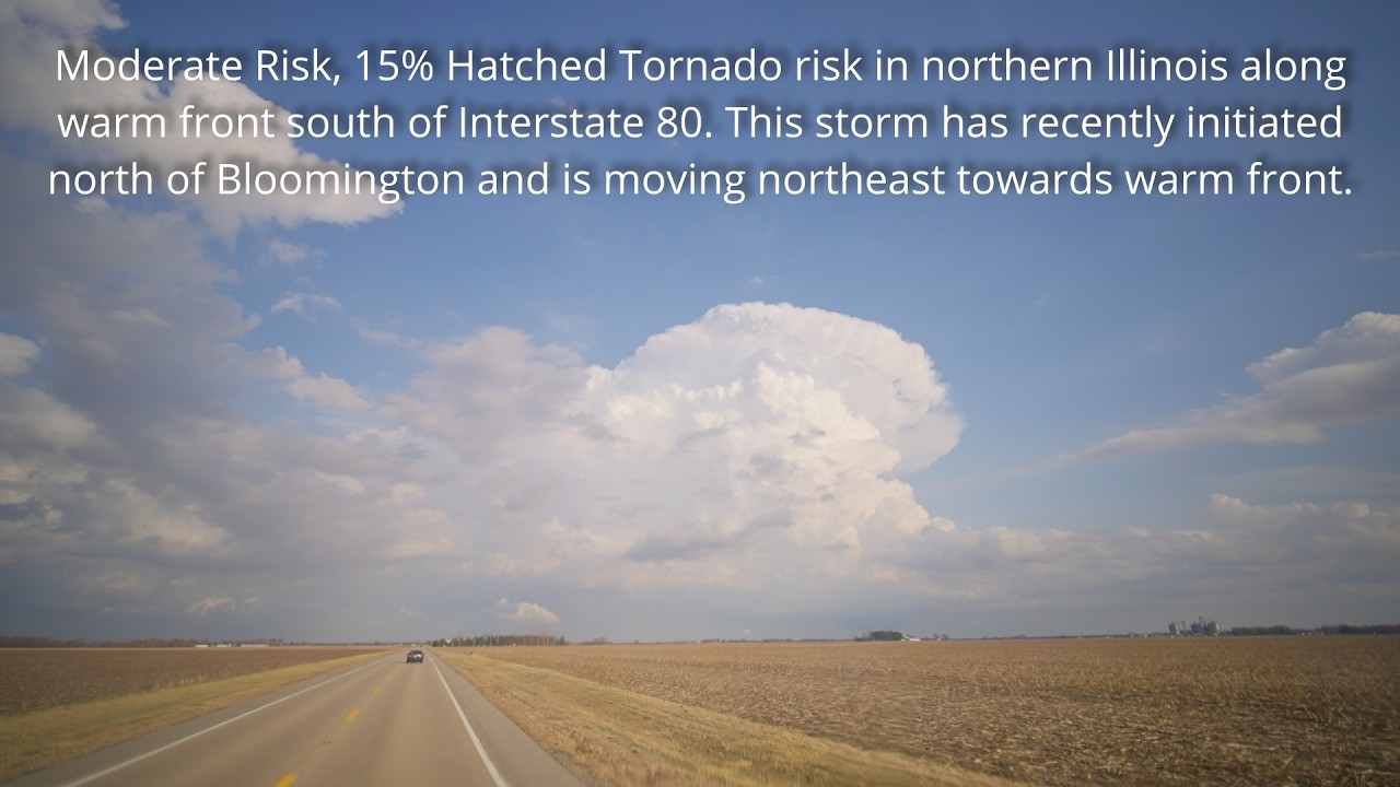 March 10th 2026 Kankakee Tornado - full chase video