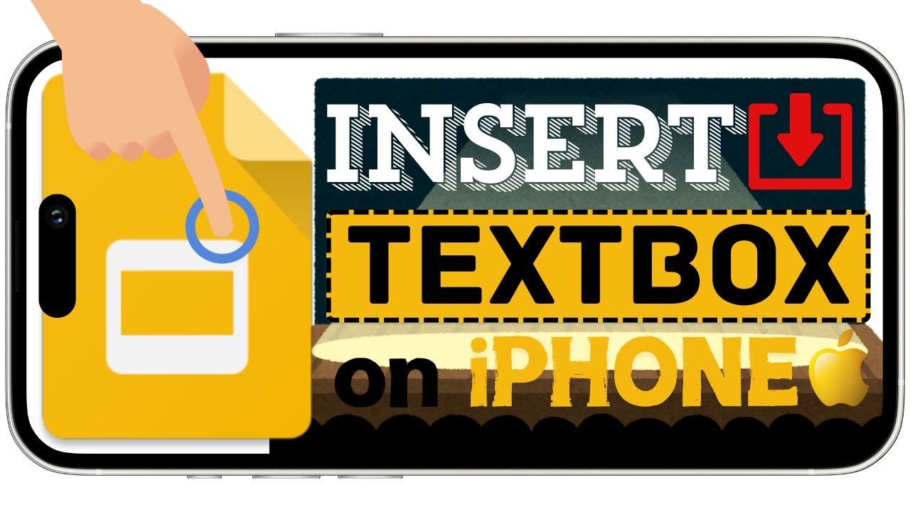 Insert a Textbox in Google Slides App iPhone Version