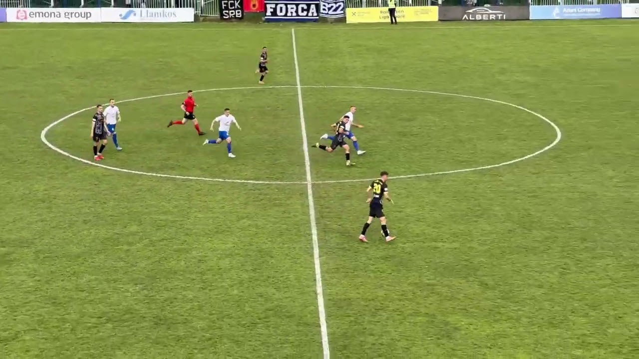 Momente nga ndeshja futbollistike Vushtrria - Ramiz Sadiku