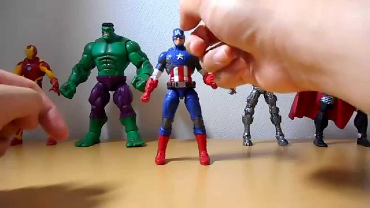 「アメコミ玩具レビュー」アベンジャーズ２００％限定　ハズブロ　マーベルレジェンド５体パック　アベンジャーズVSウルトロン　レビュー