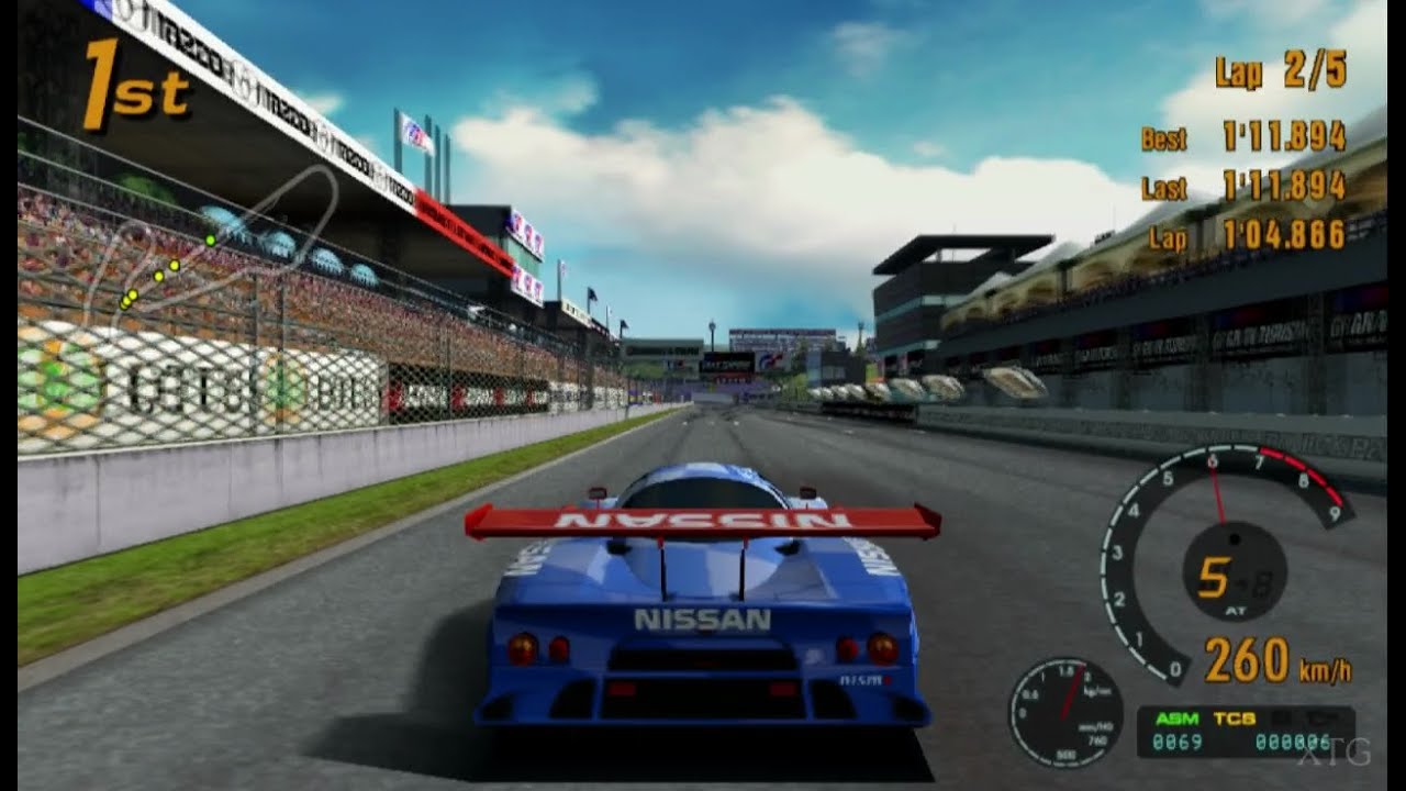 [#3] Gran Turismo 3 - Nissan R390 GT1 Race Car '98 HD PS2 Gameplay